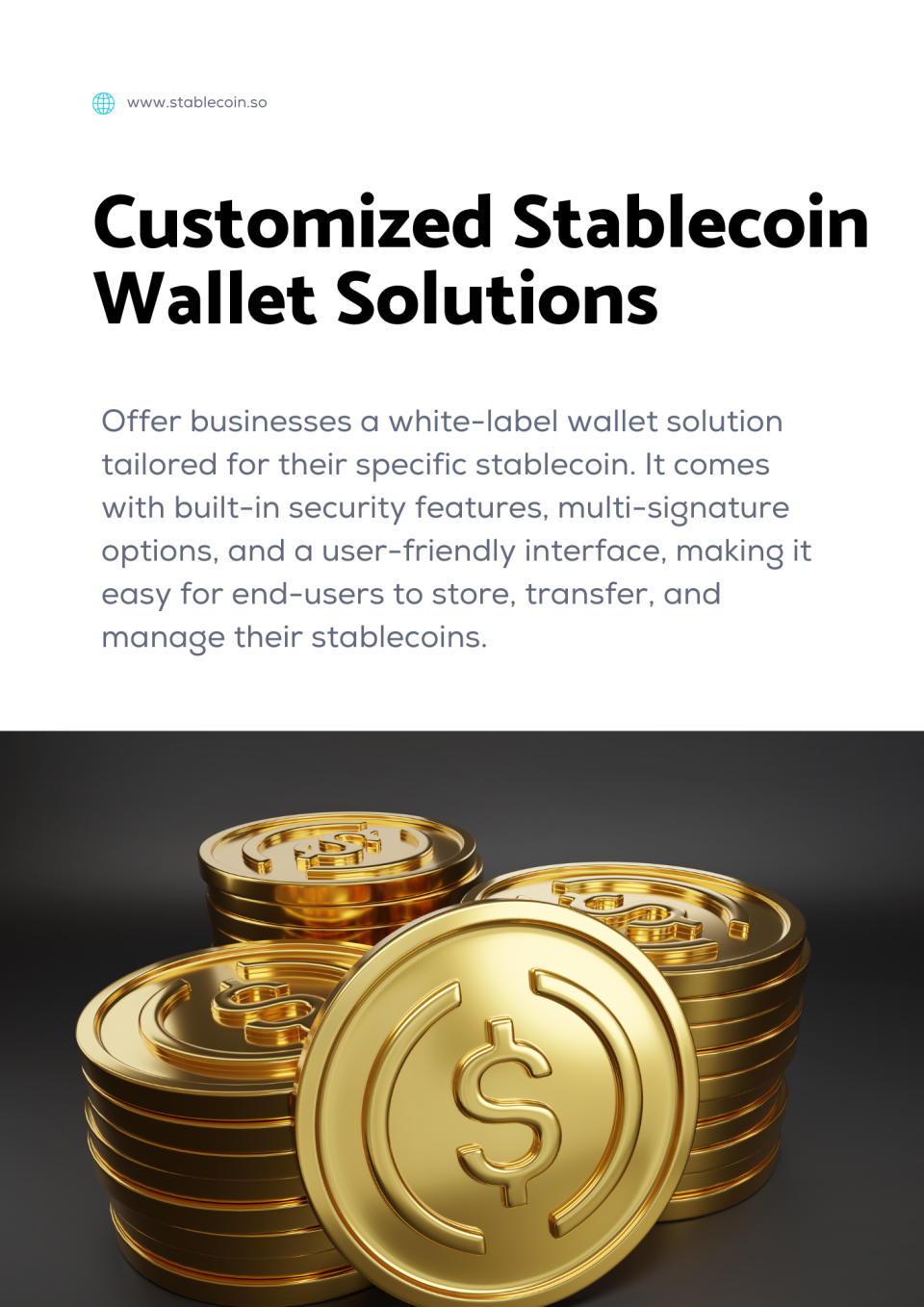 Customized Stablecoin Wallet Solutions