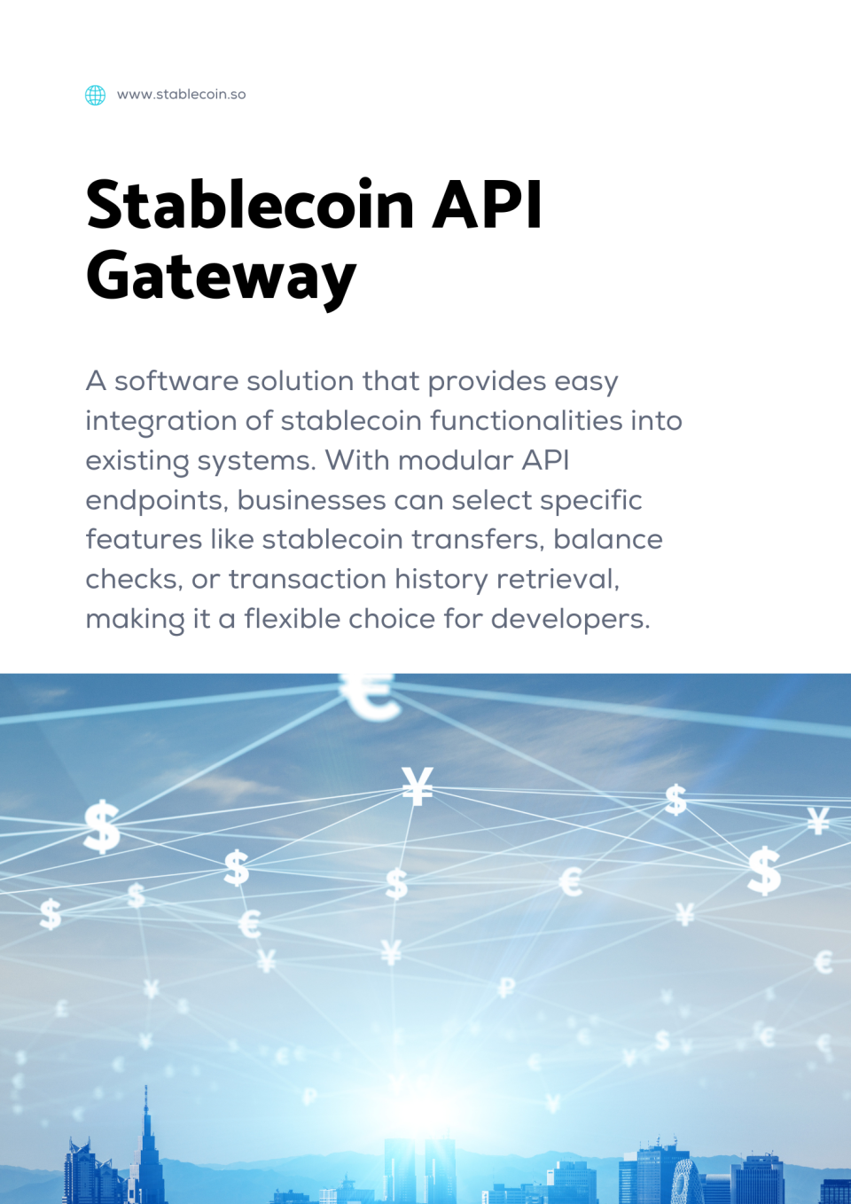 Stablecoin API Gateway